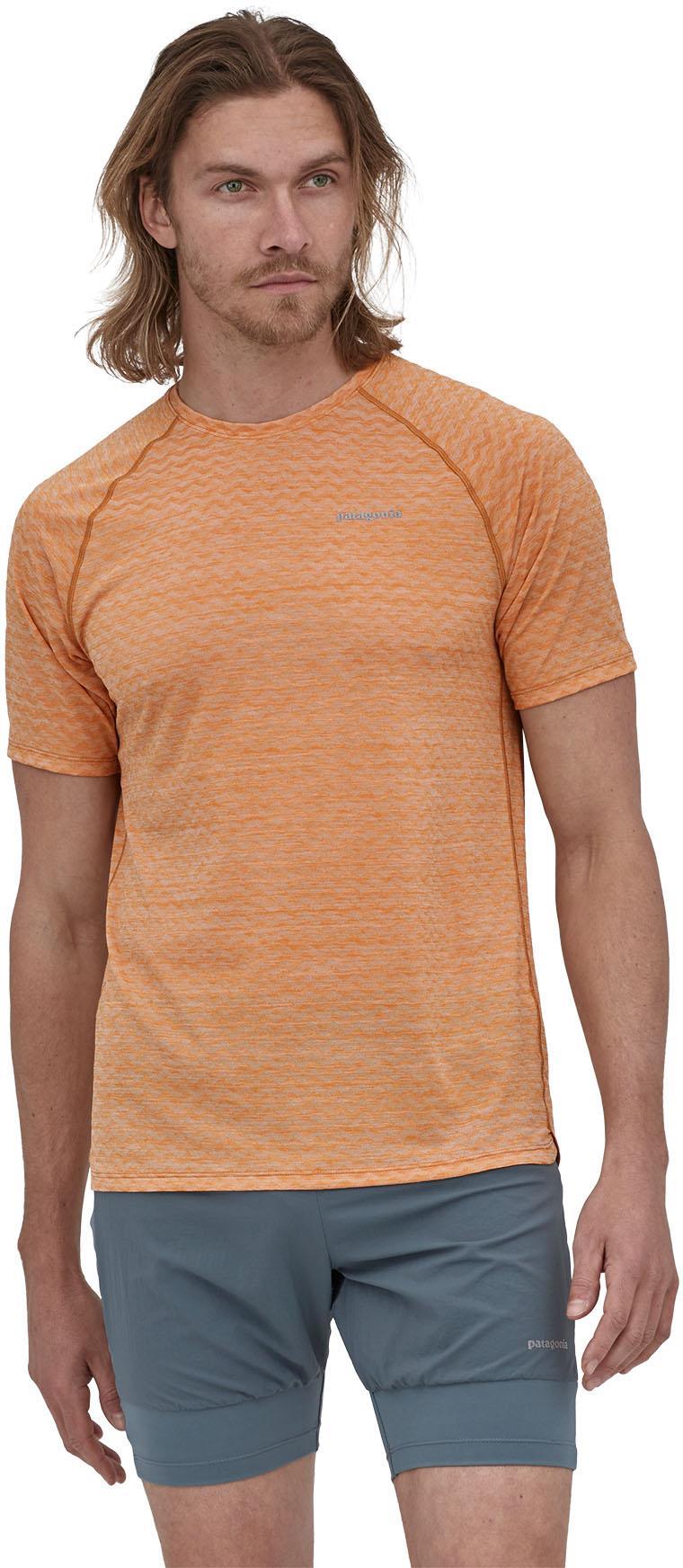 Ridge Flow Shirt - Mens - Cloudberry Orange 2