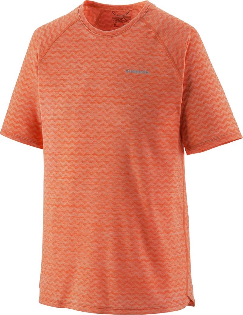 Ridge Flow Shirt - Mens - pollinator orange 1
