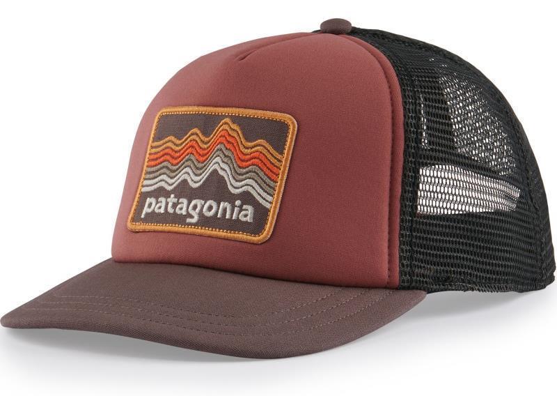 Ridge Rise Stripe Interstate Hat - Womens - dusky brown 1