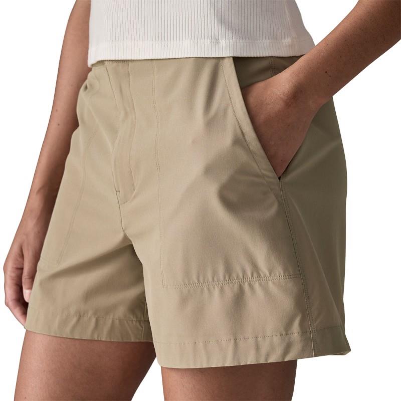 Roamwith Shorts - Womens - seabird grey 1