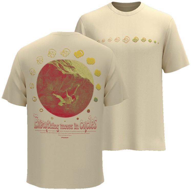Rock Cycles T-Shirt - Mens - undyed natural 1