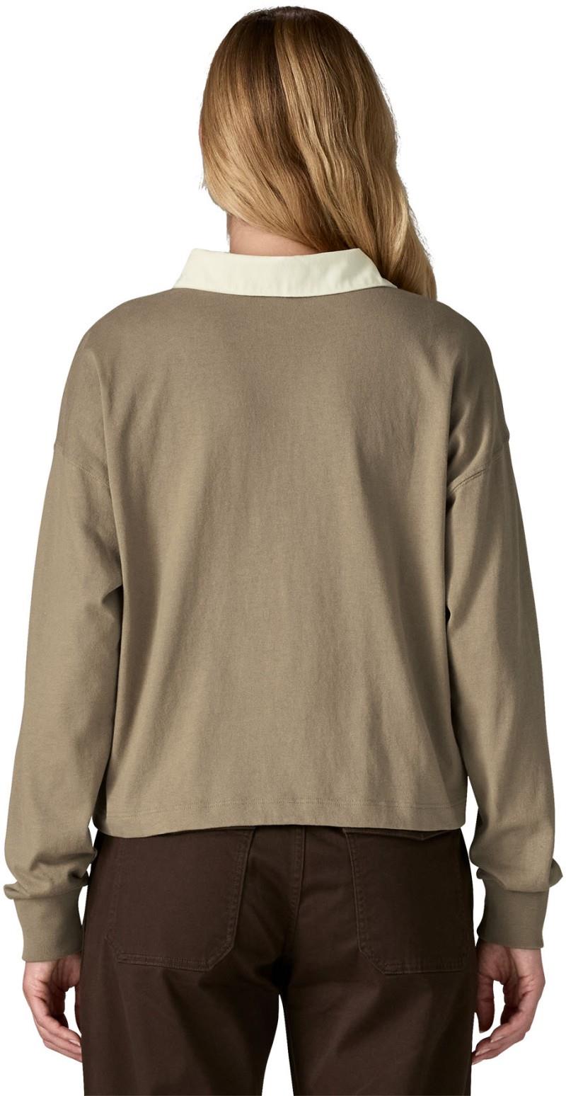 Rugby LS Shirt - Womens - seabird grey 1