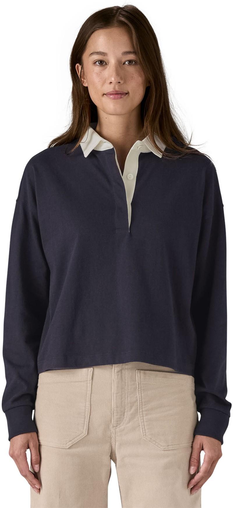 Rugby LS Shirt - Womens - sunken blue 1