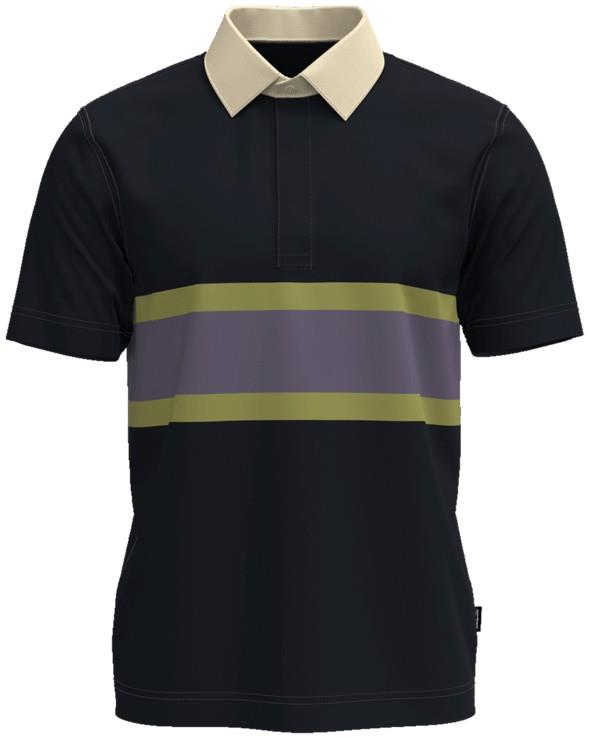 Rugby SS Shirt - Mens - rugby stripe / ink black 1