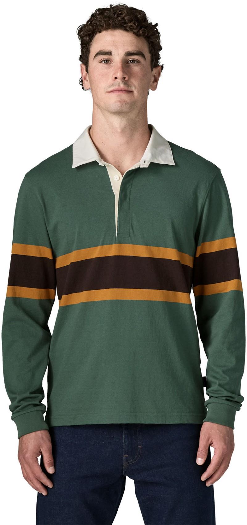 Rugby Shirt LS - Mens - rugby big / canopy green 1