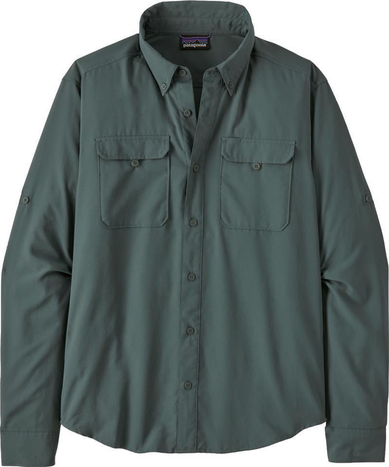 Self Guided Hike LS Shirt - Mens - Nouveau Green 1