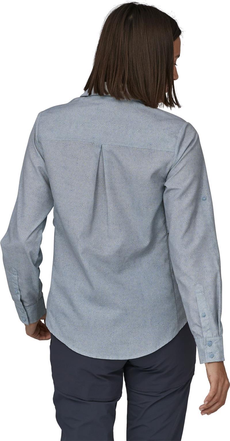 Self Guided Hike LS Shirt - Womens - Journeys / Steam Blue 3