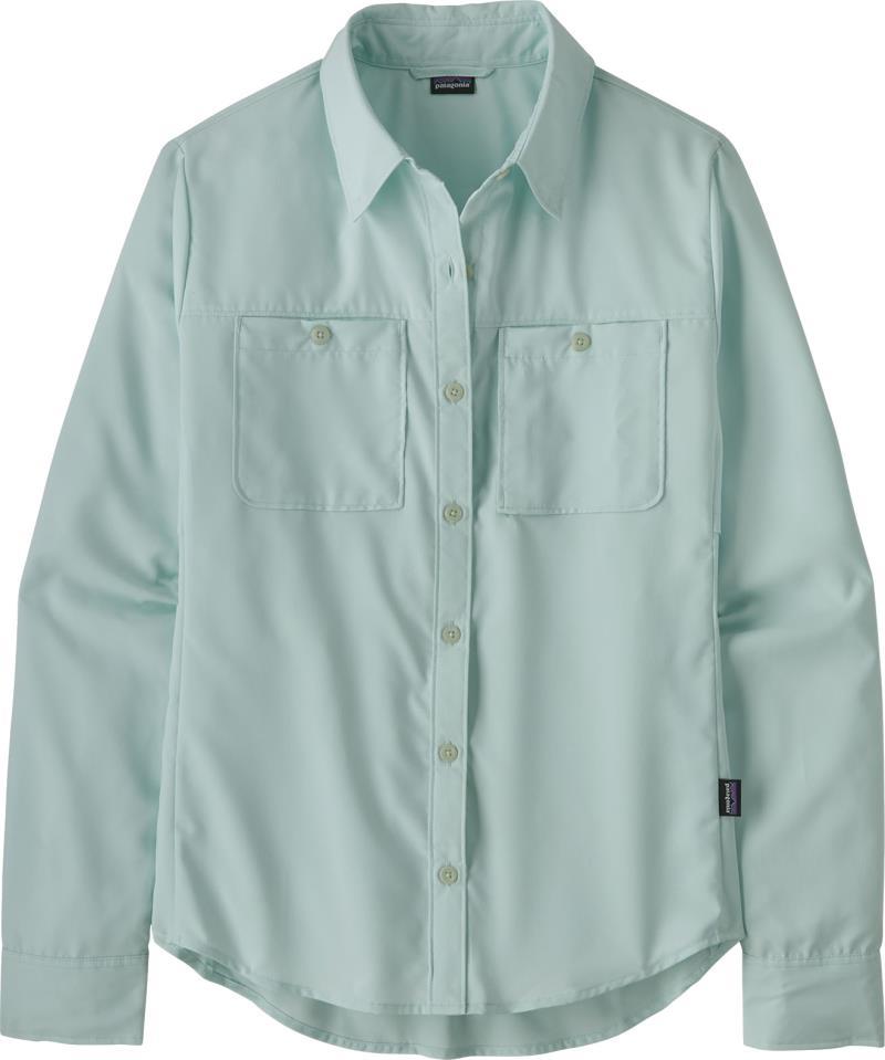 Self Guided Hike LS Shirt - Womens - Wispy Green 1