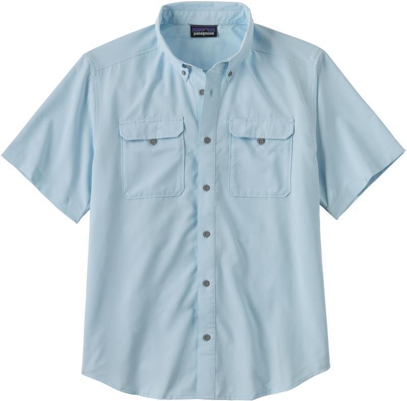 Self Guided Hike SS Shirt - Mens - Chilled Blue 1