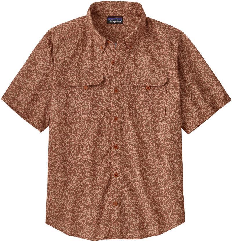 Self Guided Hike SS Shirt - Mens - Journeys / Fertile Brown 1