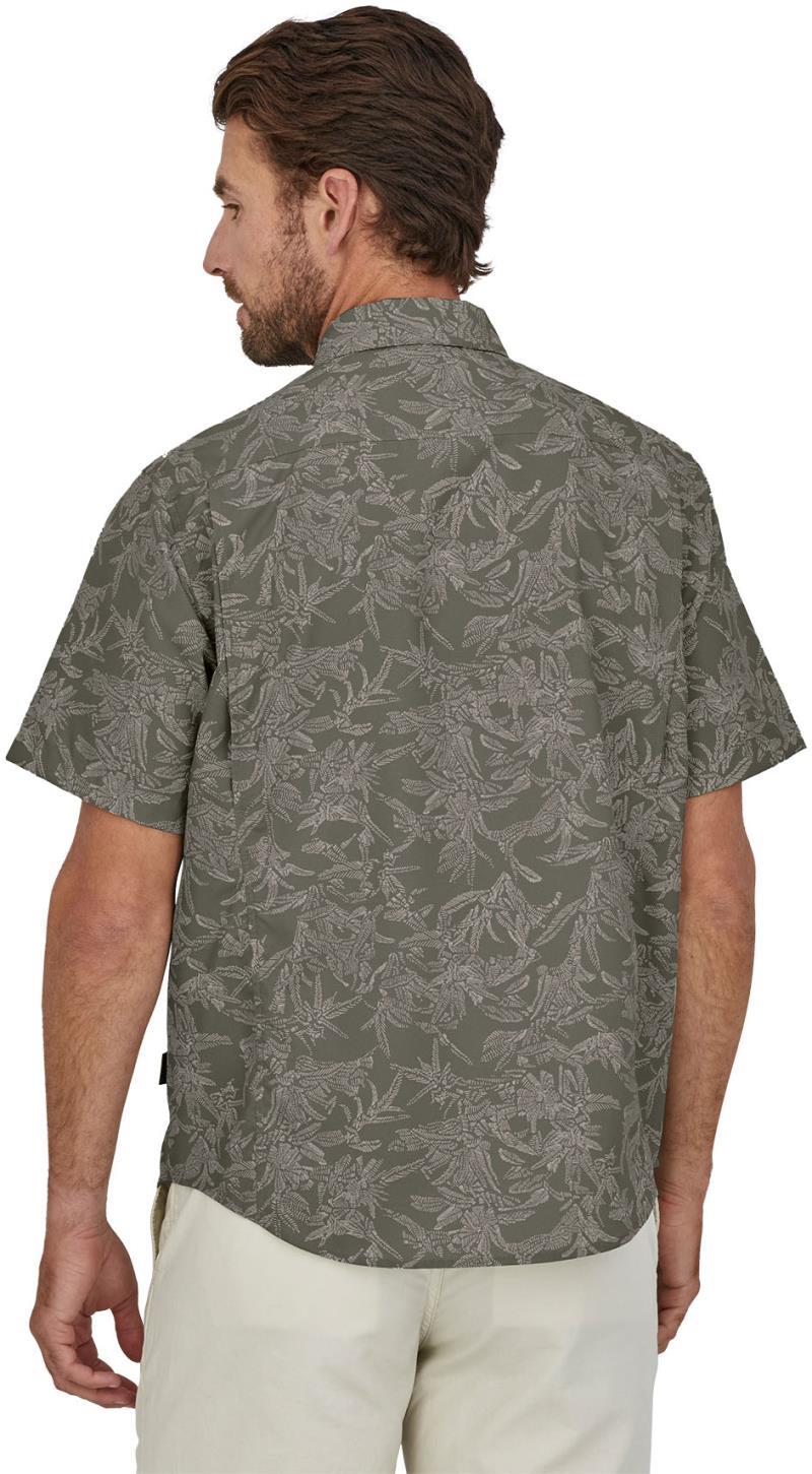 Self Guided Hike SS Shirt - Mens - Monkey Flower / Garden Green 3