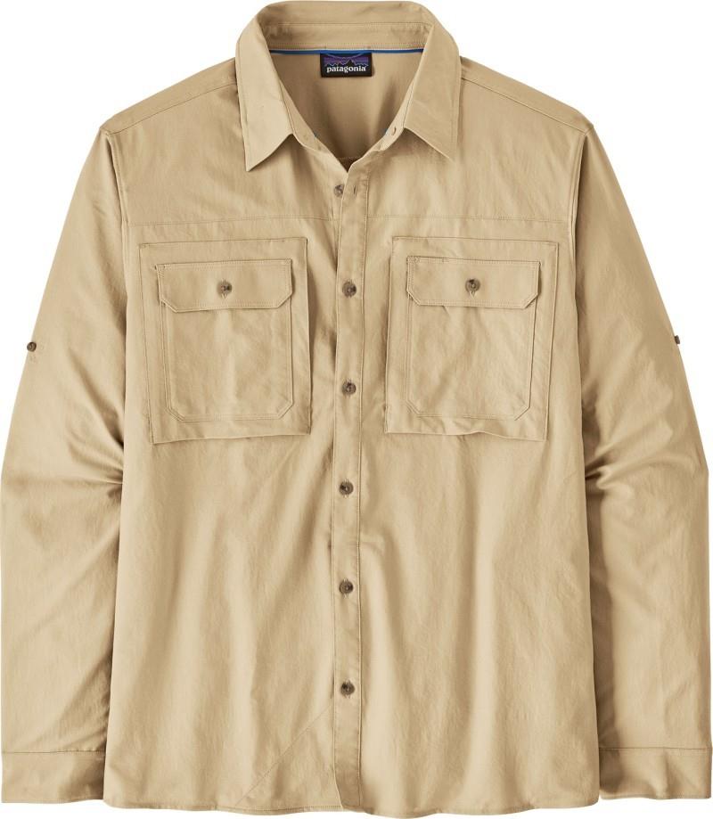 Self Guided LS Sun Shirt - Mens - nautilus tan 1
