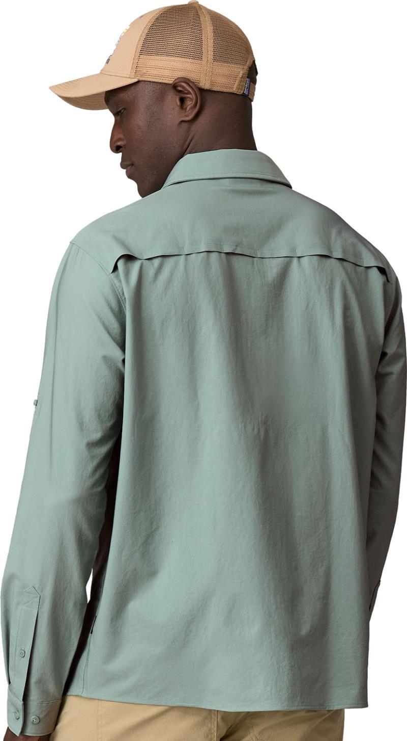 Self Guided Sun LS Shirt - Mens - Thermal Blue 3
