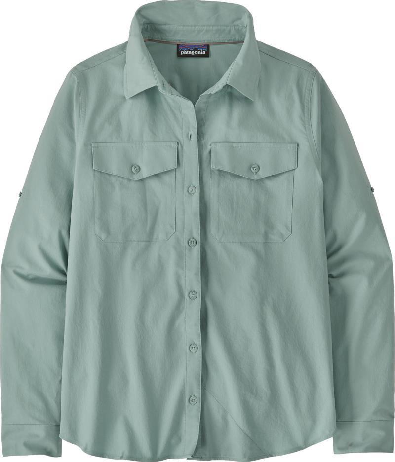 Self Guided Sun LS Shirt - Womens - Thermal Blue 1