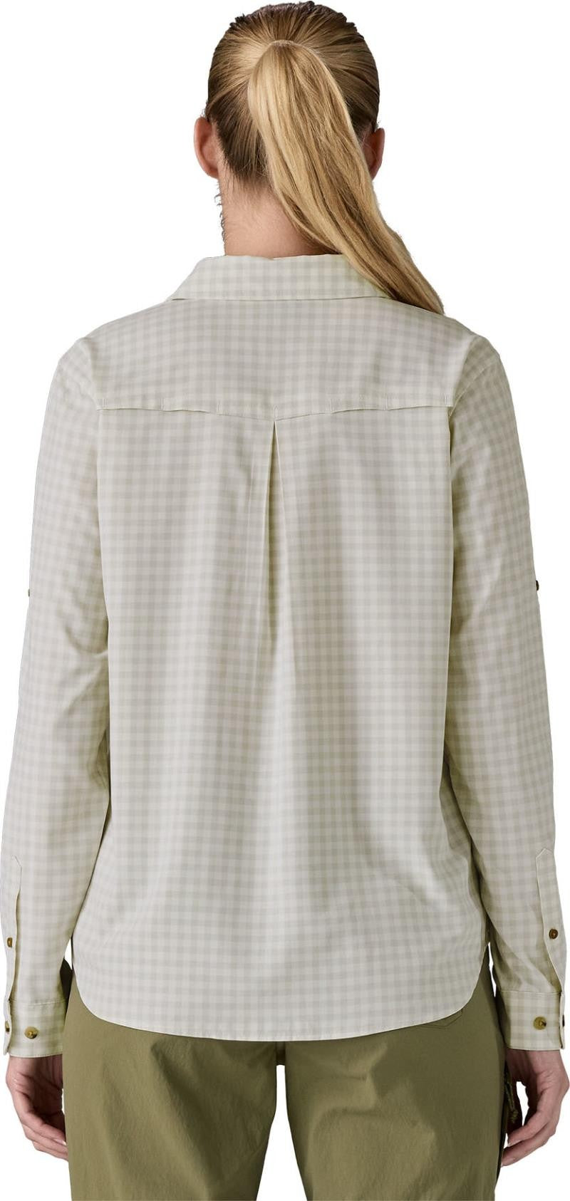 Self Guided Sun LS Shirt - Womens - north fork / crisp grey 1