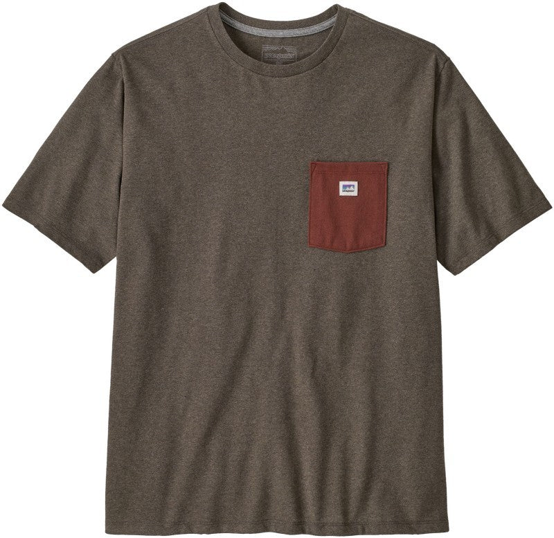 Shop Sticker Pocket Responsibili-Tee SS - Mens - marlow brown 1