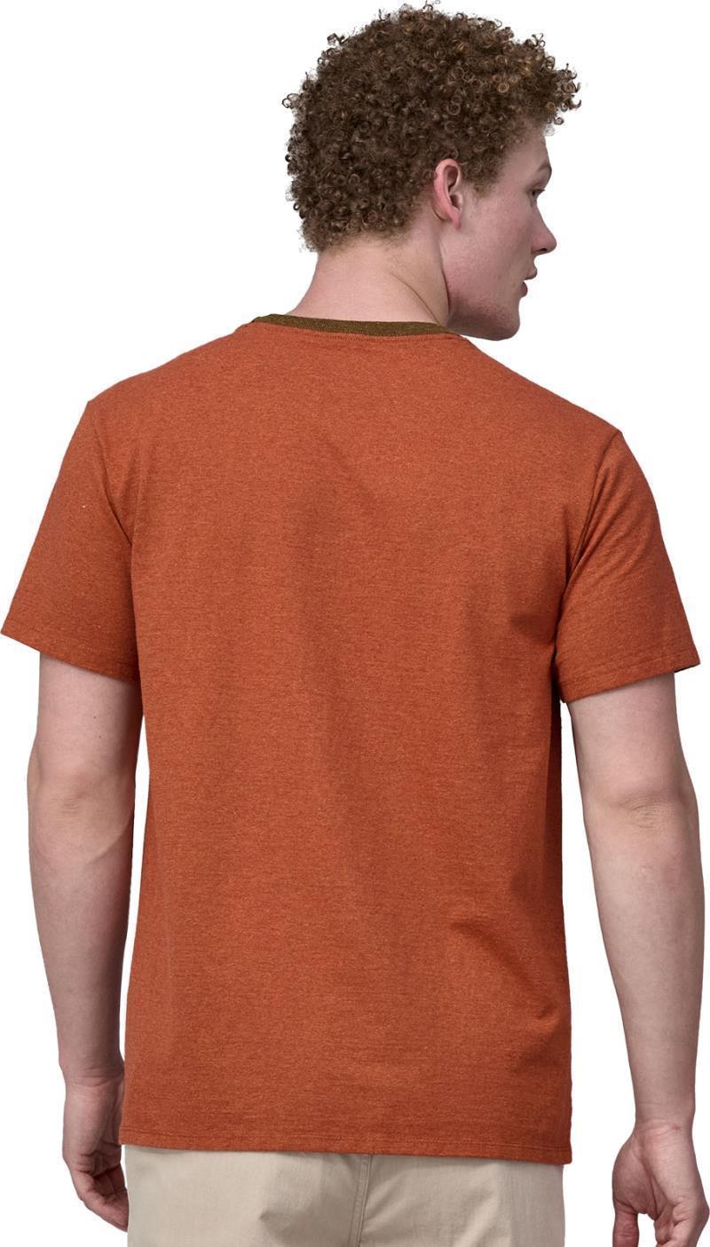 Shop Sticker Pocket Responsibili-Tee - Unisex - Henna Brown 3