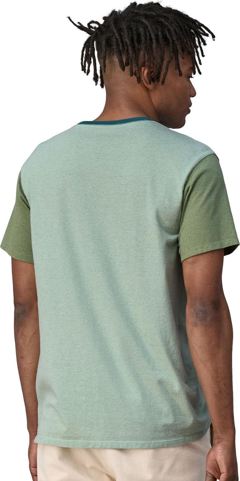 Shop Sticker Pocket Responsibili-Tee - Unisex - Lite Distilled Green 5