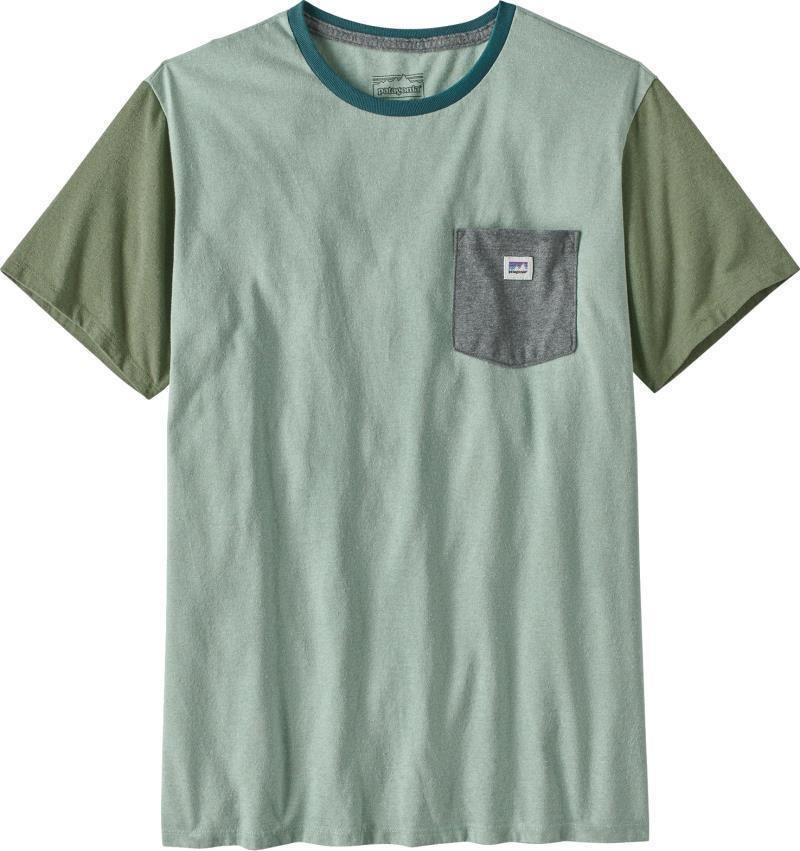 Shop Sticker Pocket Responsibili-Tee - Unisex - Lite Distilled Green 1