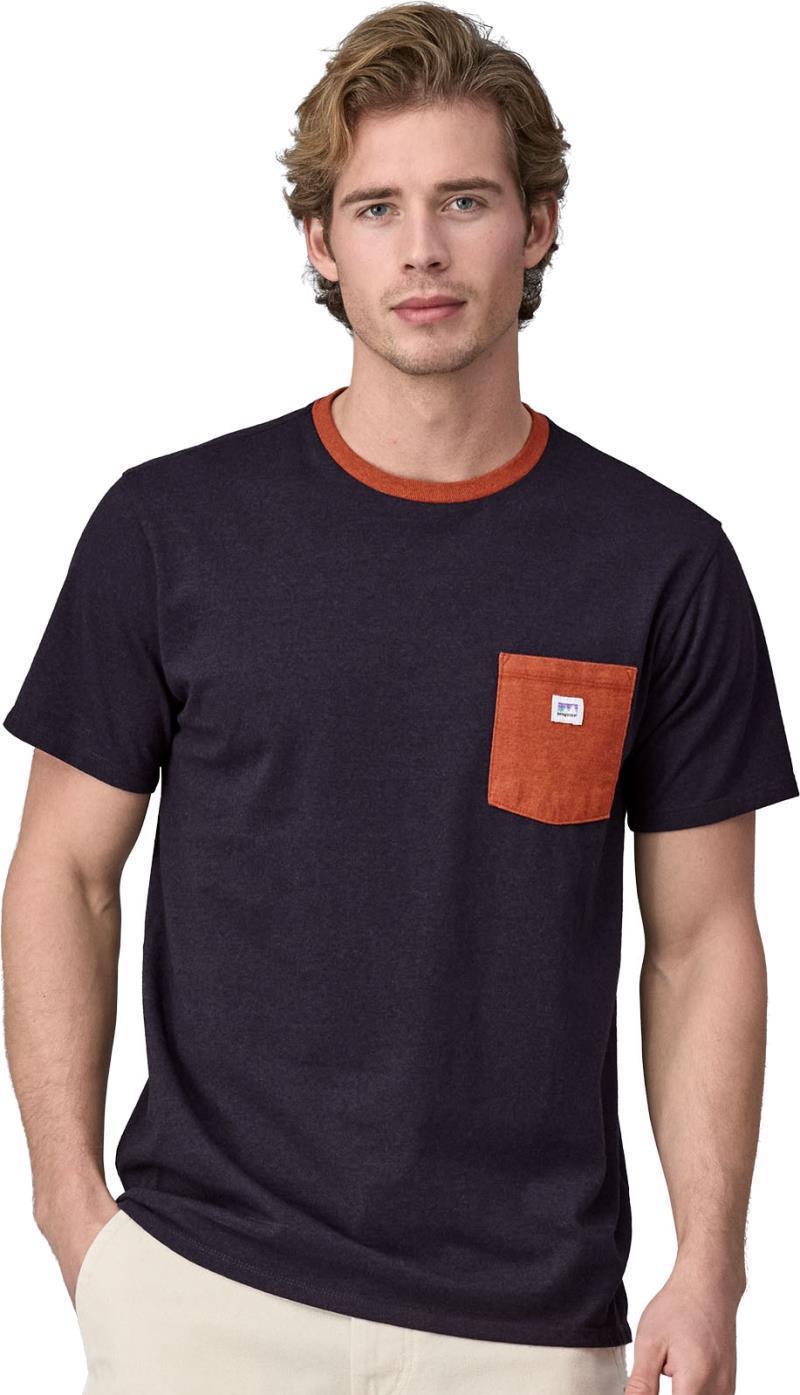 Shop Sticker Pocket Responsibili-Tee - Unisex - Piton Purple 2