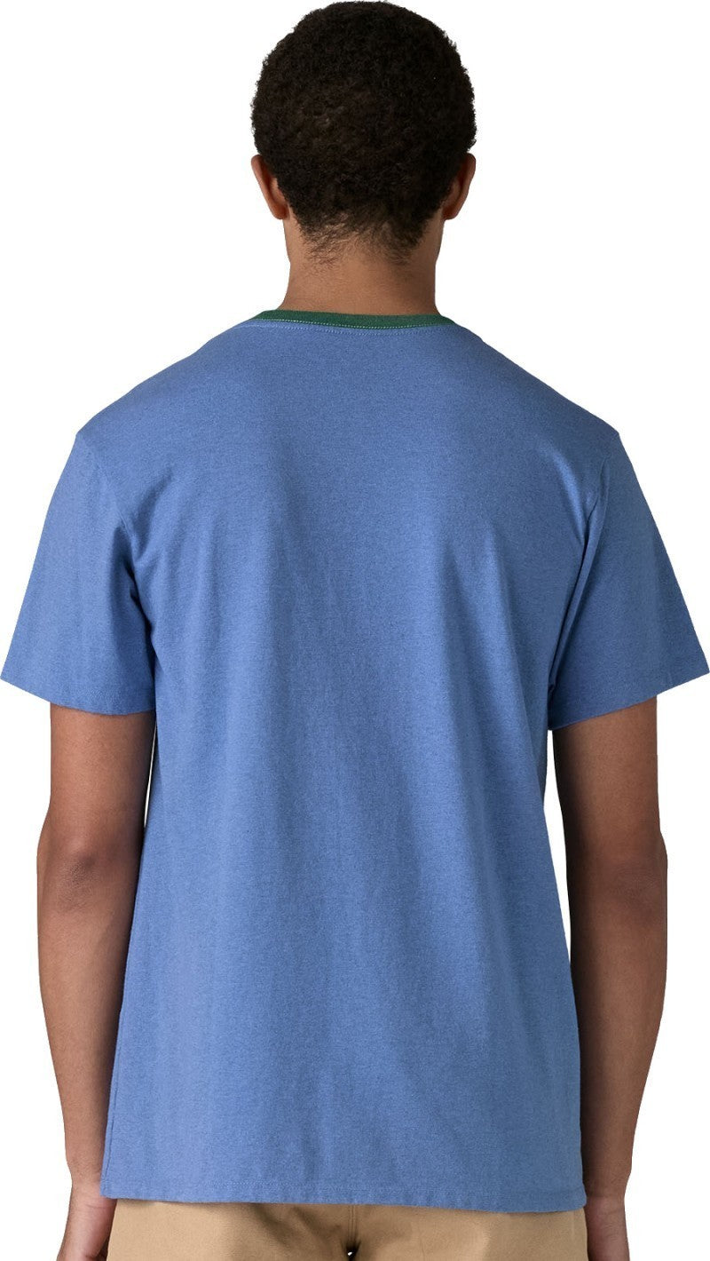 Shop Sticker Pocket Responsibili-Tee - Unisex - abundant blue 1