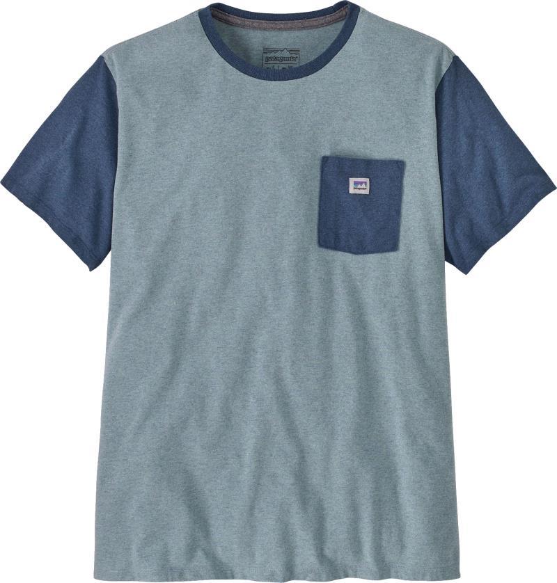 Shop Sticker Pocket Responsibili-Tee - Unisex - thermal blue 1
