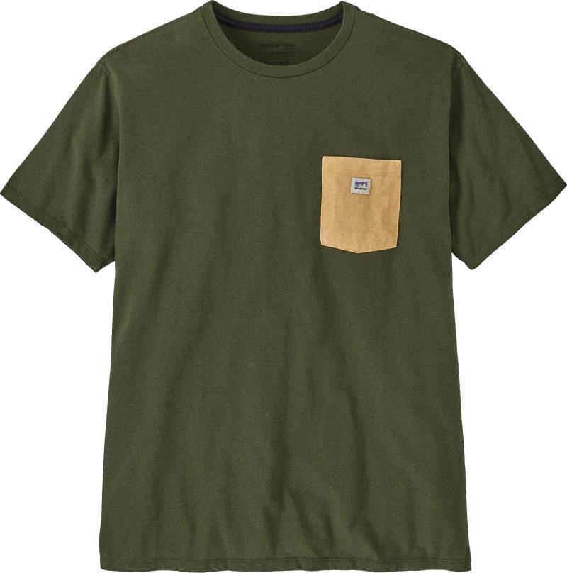 Shop Sticker Pocket Responsibili-Tee - Unisex - torrey pine green 1