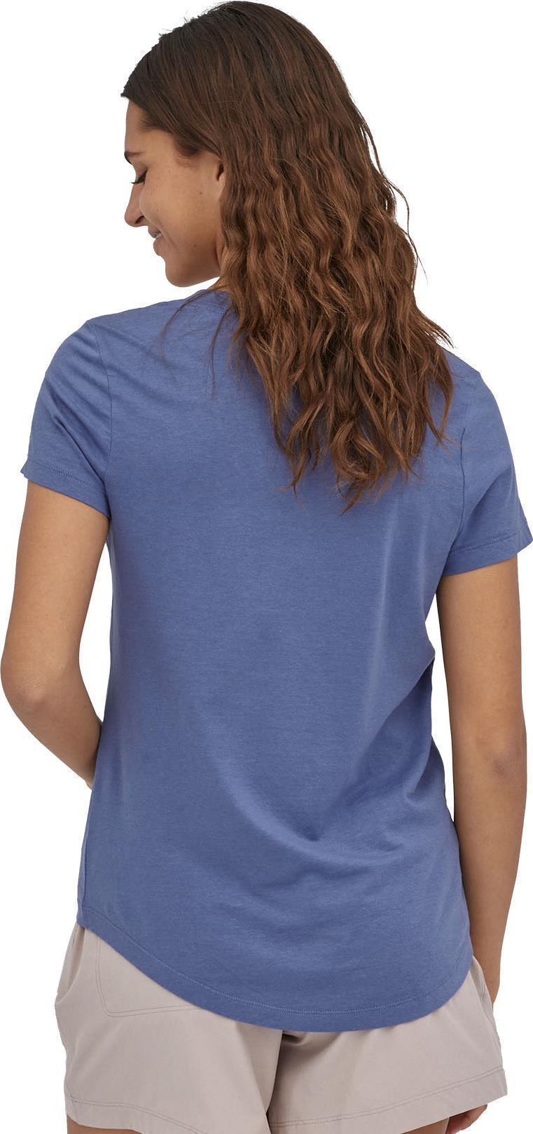 Side Current Tee - Womens - Current Blue 3