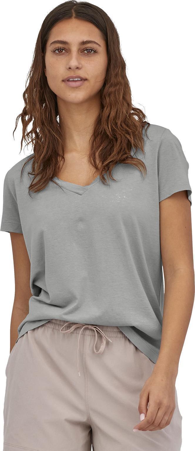 Side Current Tee - Womens - Salt Grey 2