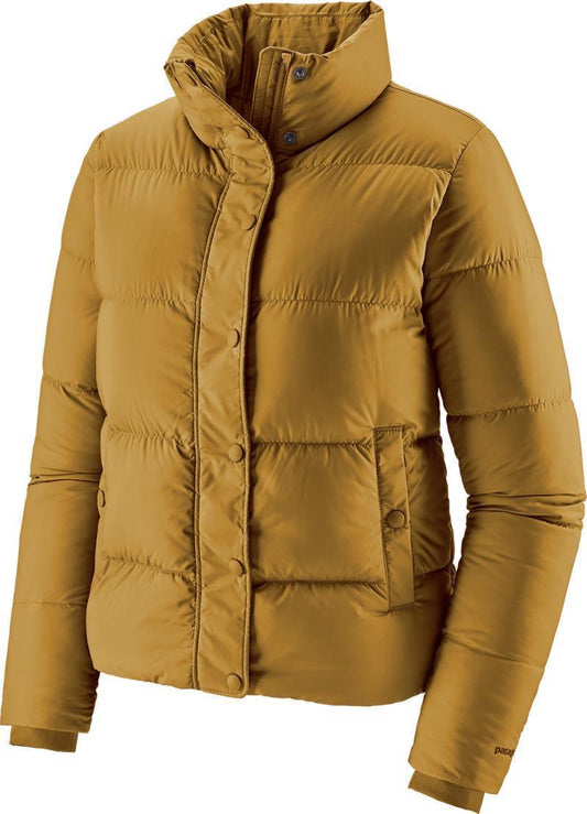 Silent Down Jacket - Womens - kastanos brown 1