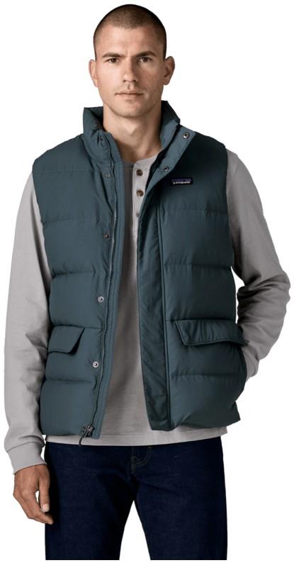 Sisar Down Vest - Mens - summit blue 1