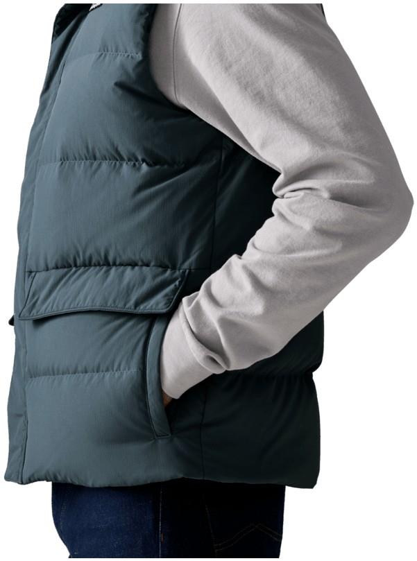 Sisar Down Vest - Mens - summit blue 1