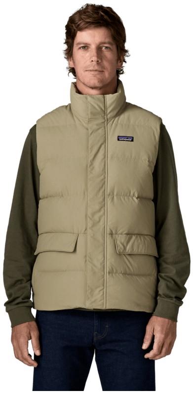 Sisar Down Vest - Mens - weathered stone 1