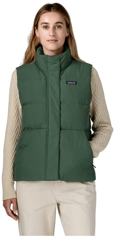 Sisar Down Vest - Womens - canopy green 1