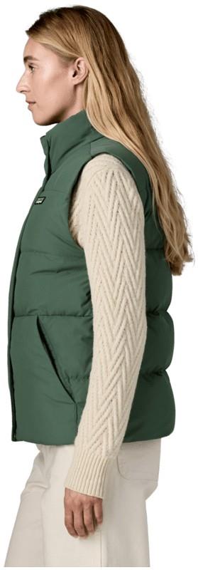 Sisar Down Vest - Womens - canopy green 1