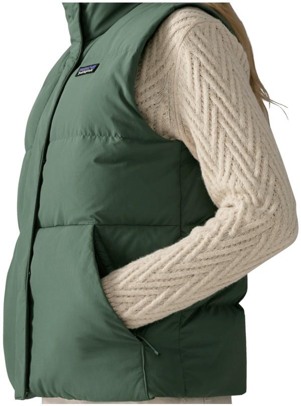 Sisar Down Vest - Womens - canopy green 1