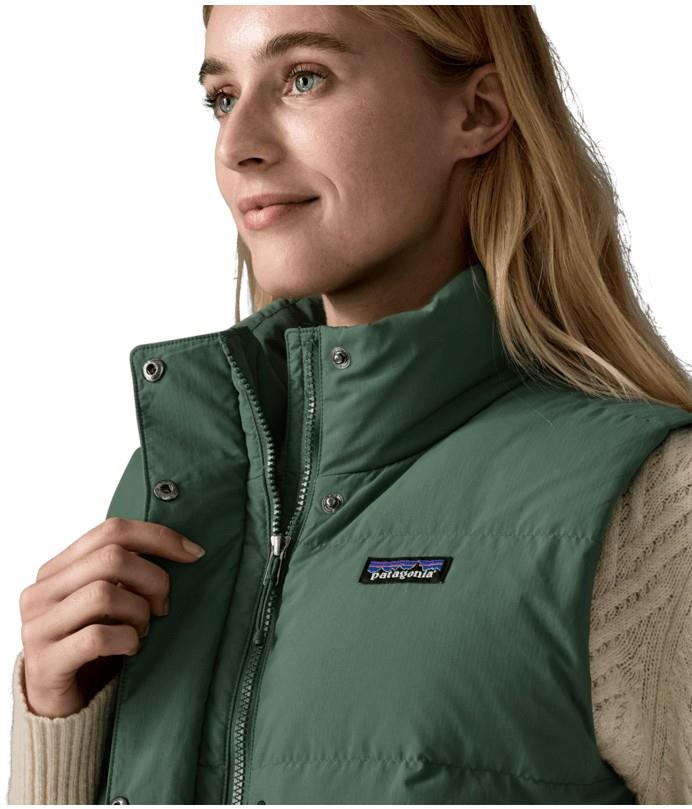 Sisar Down Vest - Womens - canopy green 1