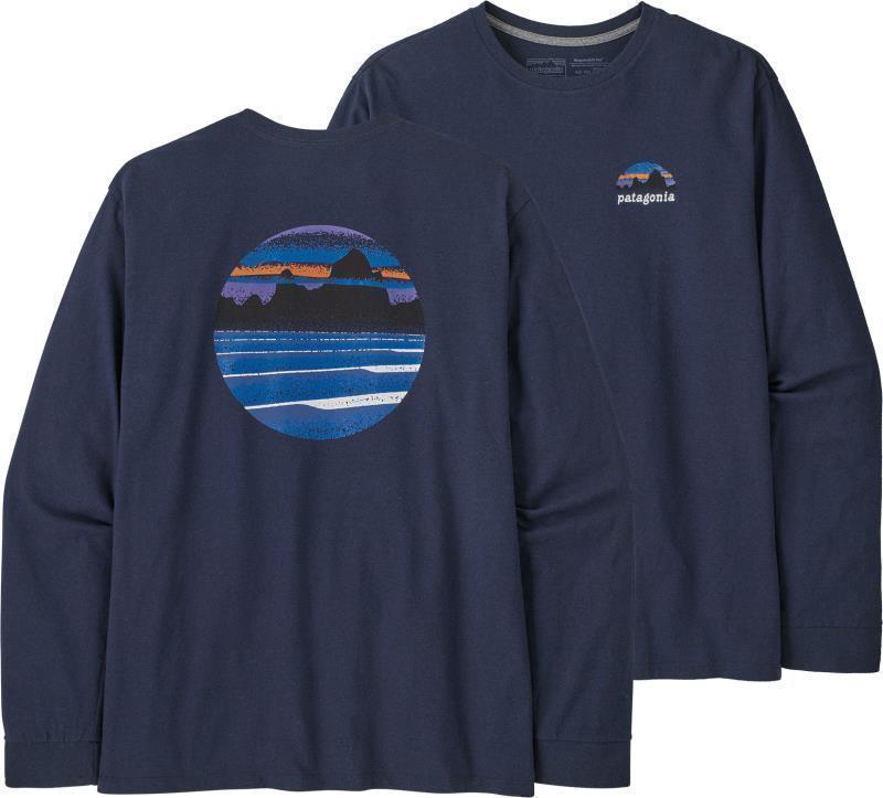 Skyline Stencil Responsibili-Tee LS - Mens - new navy 1