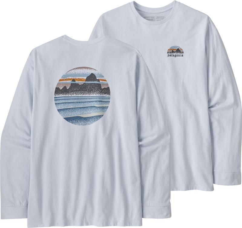Skyline Stencil Responsibili-Tee LS - Mens - white 1