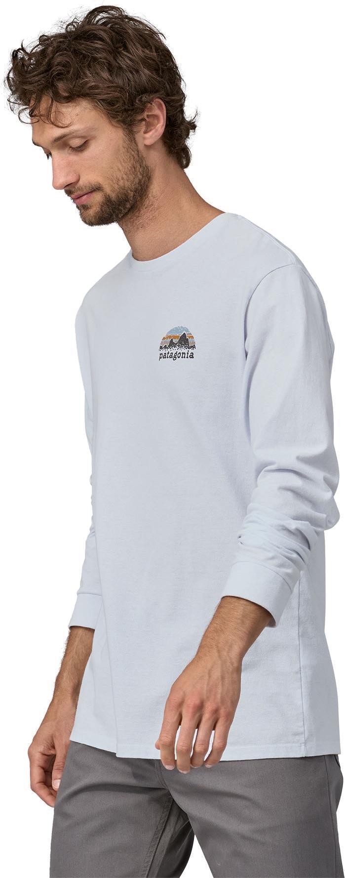 Skyline Stencil Responsibili-Tee LS - Mens - white 1