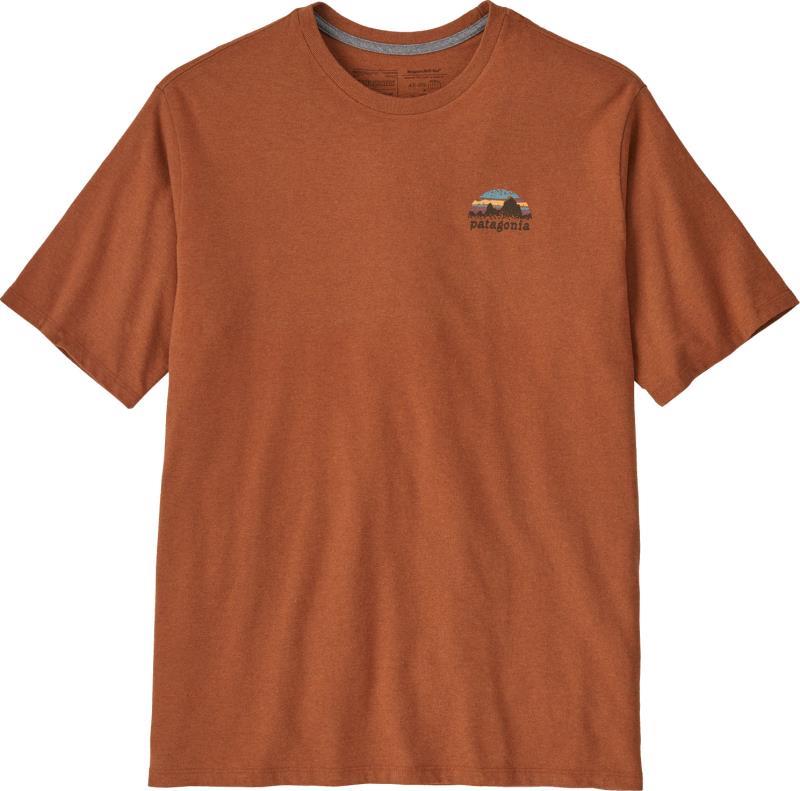 Skyline Stencil Responsibili-Tee - Mens - fertile brown 1