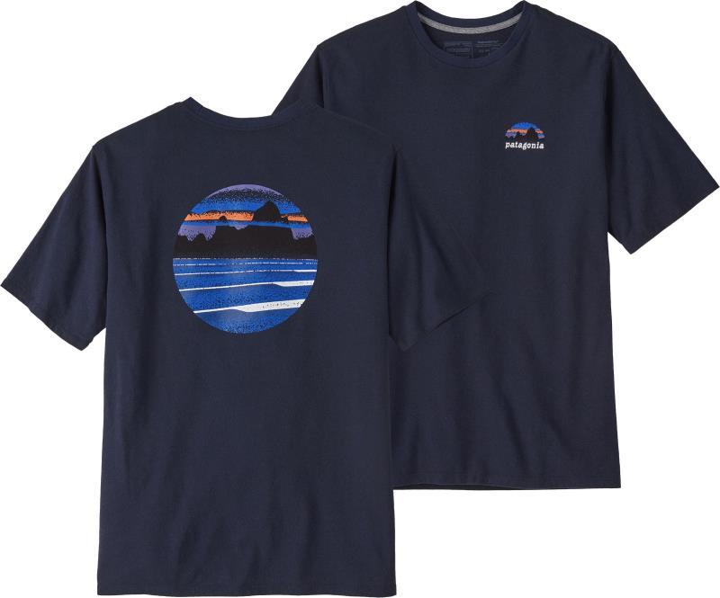 Skyline Stencil Responsibili-Tee - Mens - new navy 1