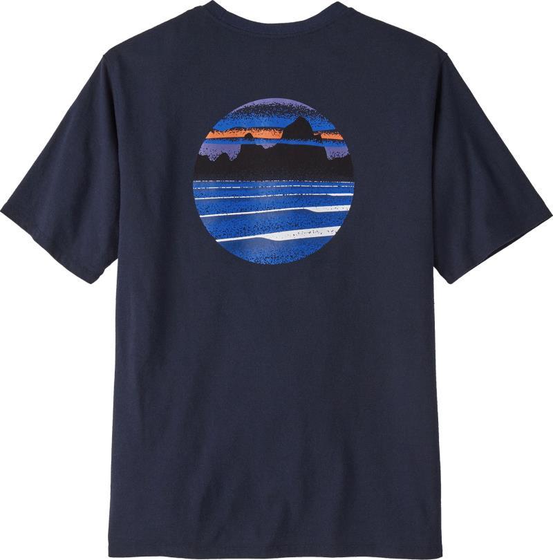 Skyline Stencil Responsibili-Tee - Mens - new navy 1