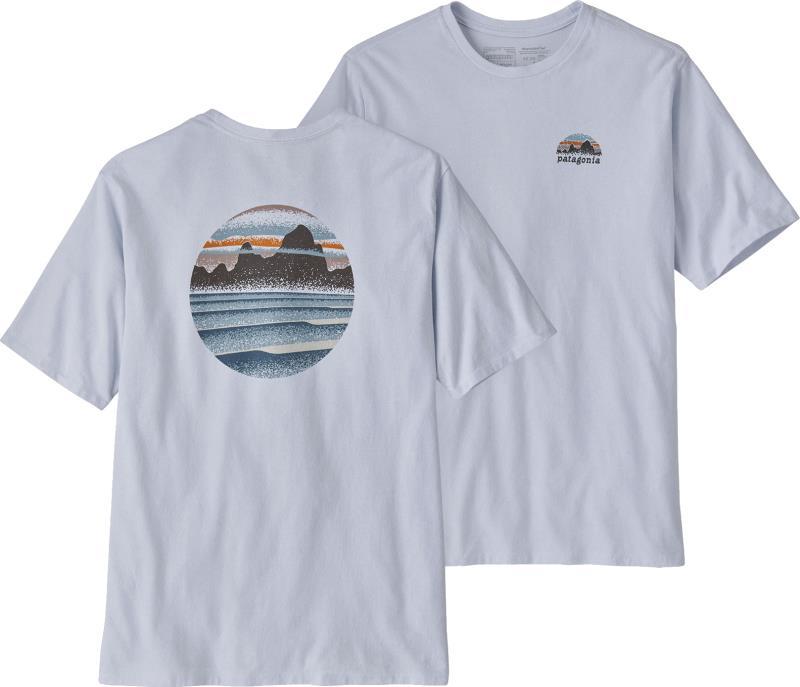 Skyline Stencil Responsibili-Tee - Mens - white 1
