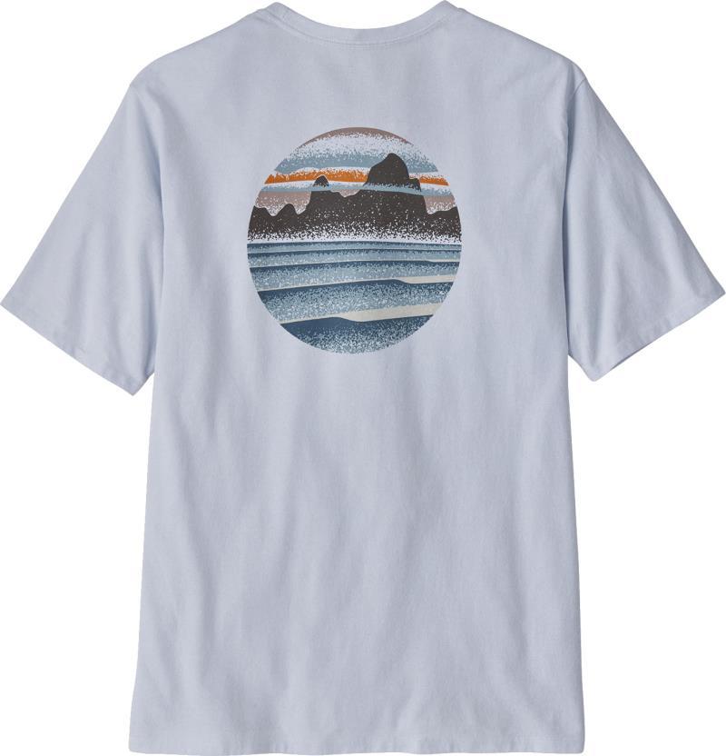 Skyline Stencil Responsibili-Tee - Mens - white 1