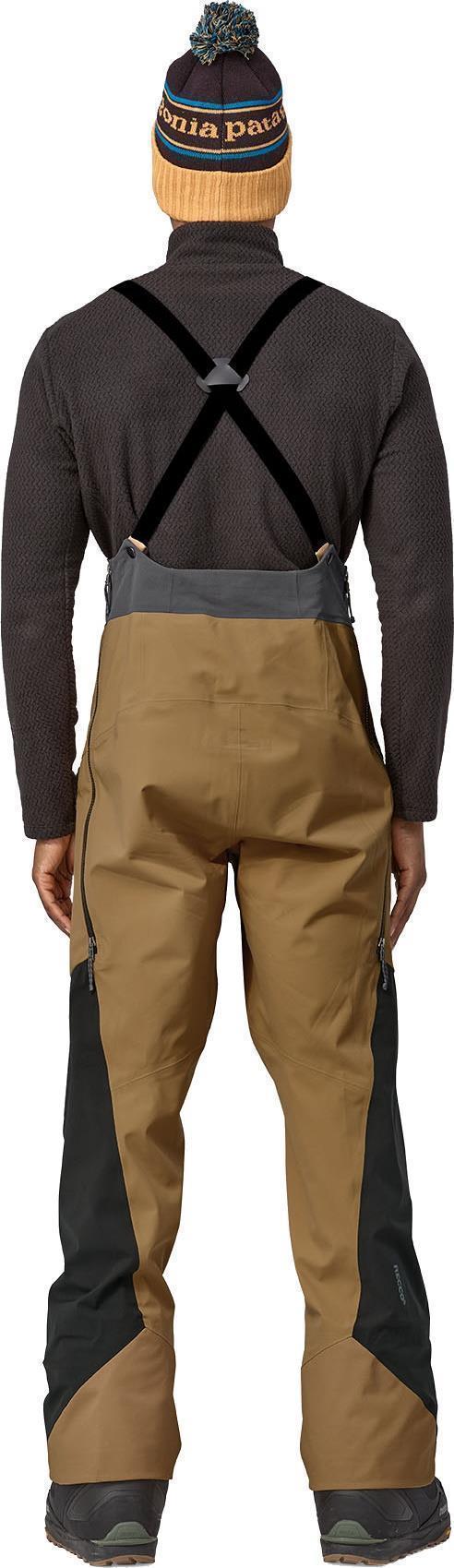 SnowDrifter Bibs - Mens - Grayling Brown 3