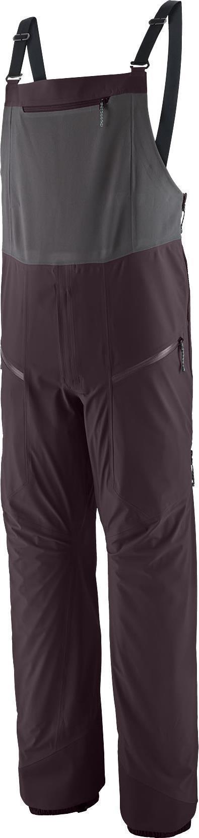 SnowDrifter Bibs - Mens - Obsidian Plum 1
