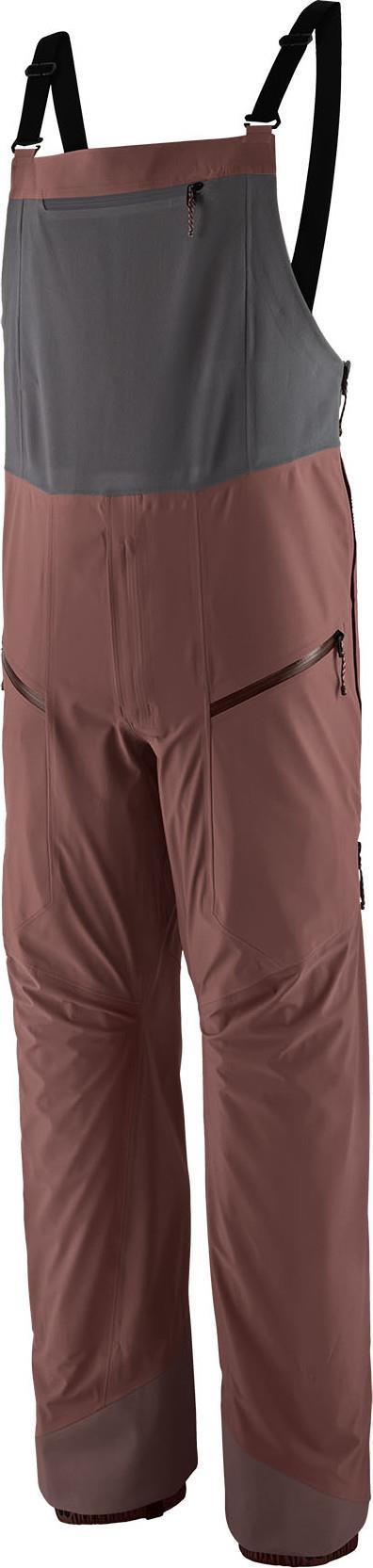 SnowDrifter Bibs - Mens - dulse mauve 1