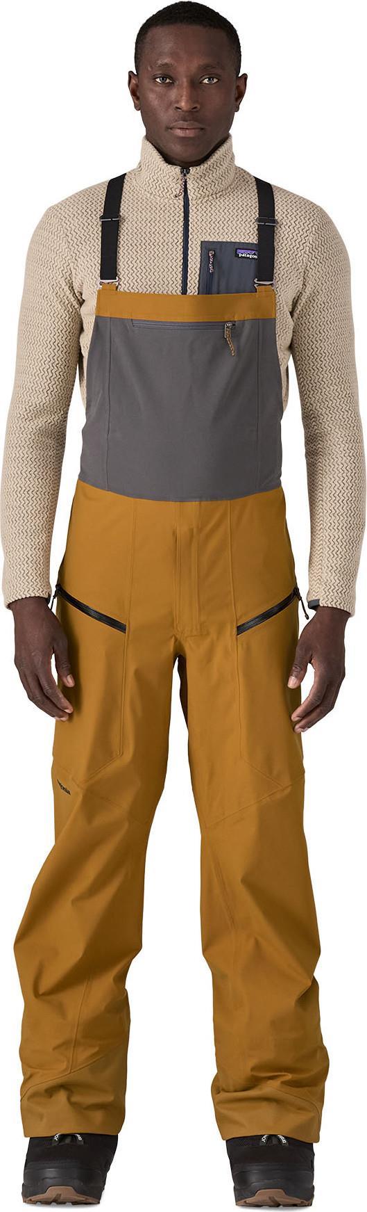SnowDrifter Bibs - Mens - raptor brown 1