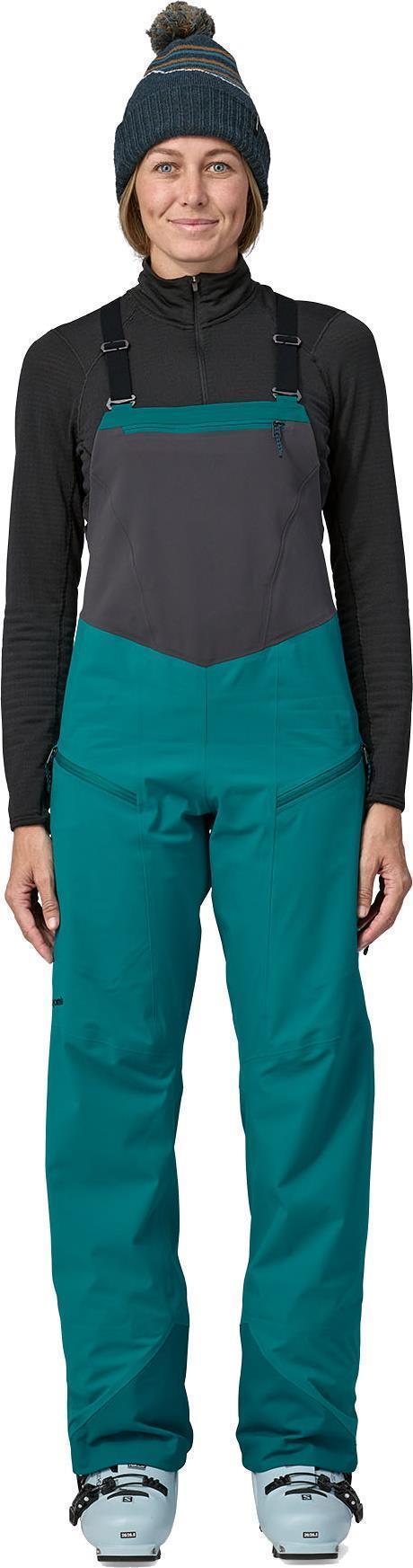 SnowDrifter Bibs - Womens - Belay Blue 2